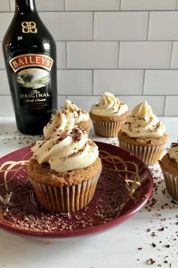 Baileys & Coffee Cupcake