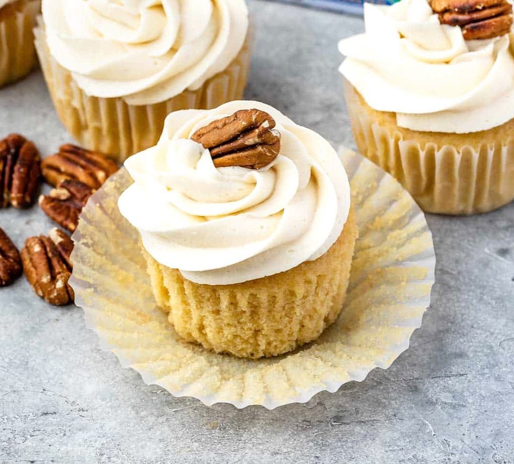 Pecan Pie Cupcake material