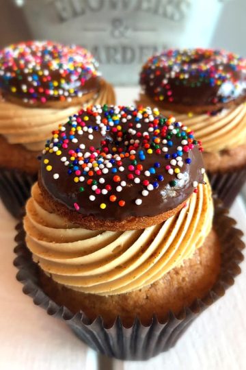 Chocolate Coffee Cream Cupcake