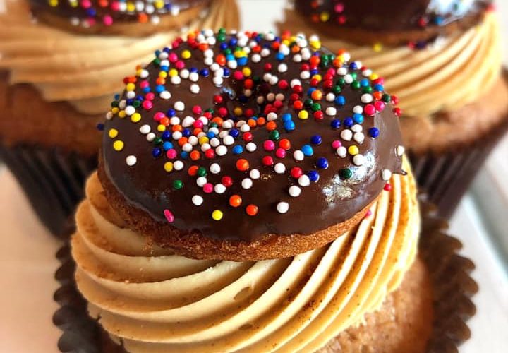 Chocolate Coffee Cream Cupcake