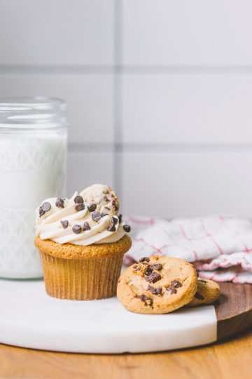 Cookie Dough Cupcake