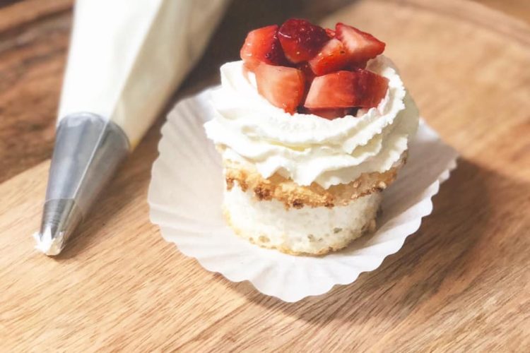 Angel Food Cupcake