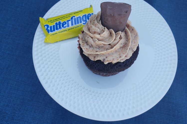 Butterfinger Chocolate Cupcake Recipe