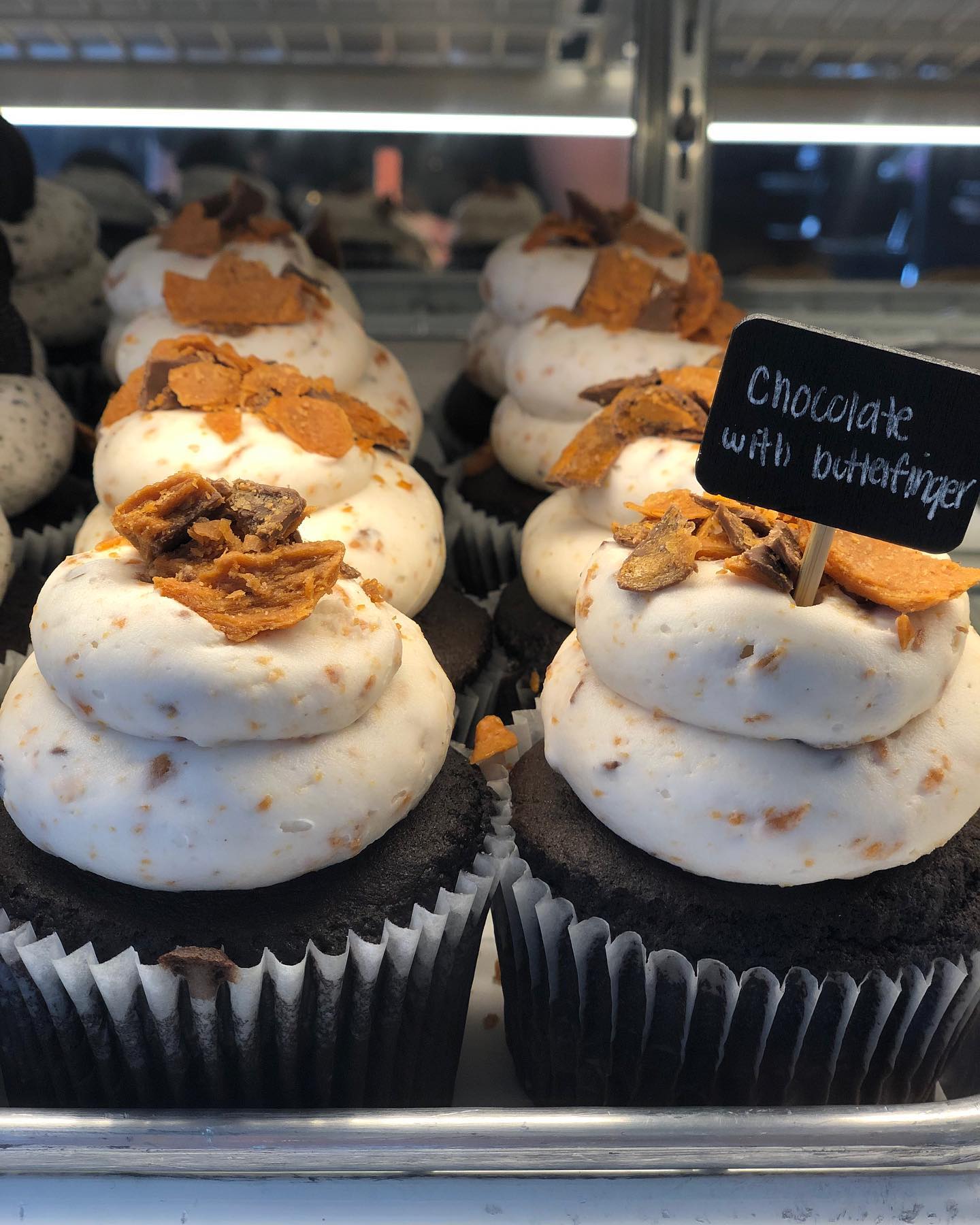 Butterfinger Chocolate Cupcake Recipe