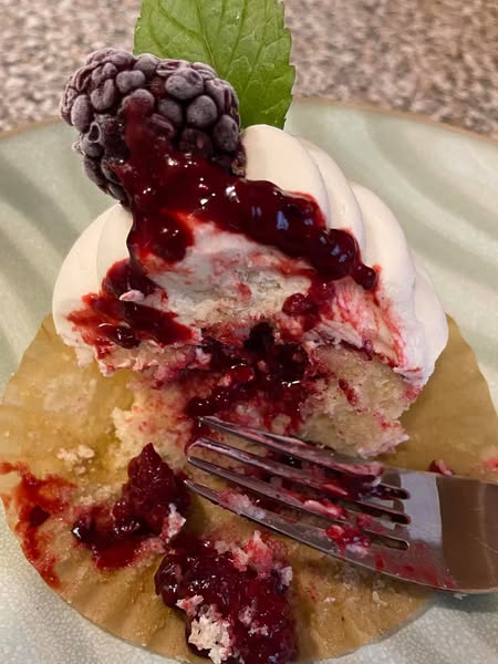 Blackberry Bourbon Smash Cupcakes: Materials Needed