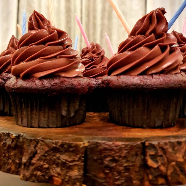 Bourbon Chocolate Cupcake