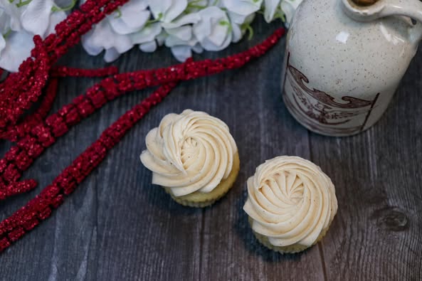 Bourbon and Spice Cupcake
