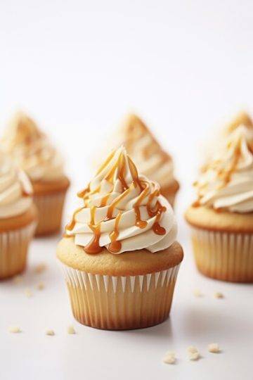 Caramel Coffee Buttercream Cupcake