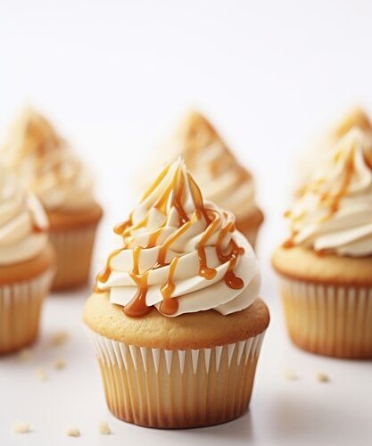 Caramel Coffee Buttercream Cupcake