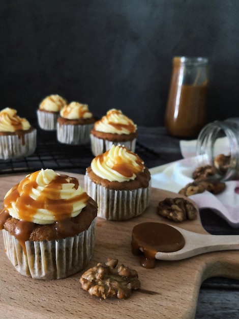 Caramel Coffee Buttercream Cupcake Recipe: Ingredients 