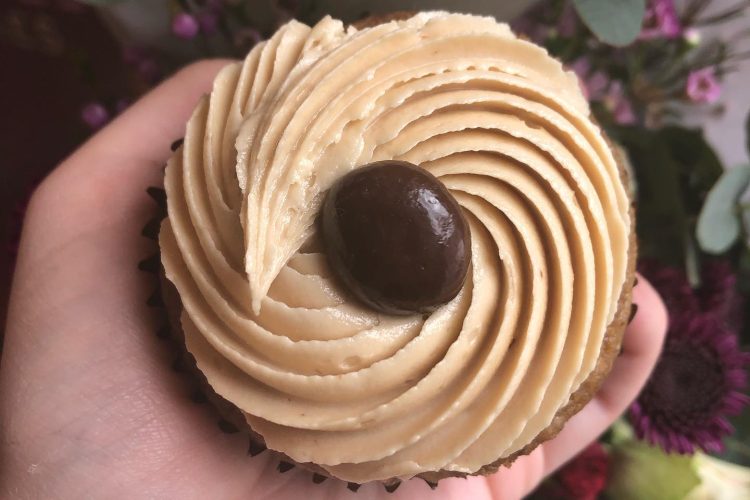 Chai Cupcake with Bourbon Espresso Frosting Recipe