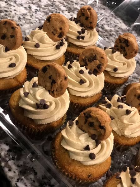 Chocolate Cookie Dough Chocolate Cupcake Recipe