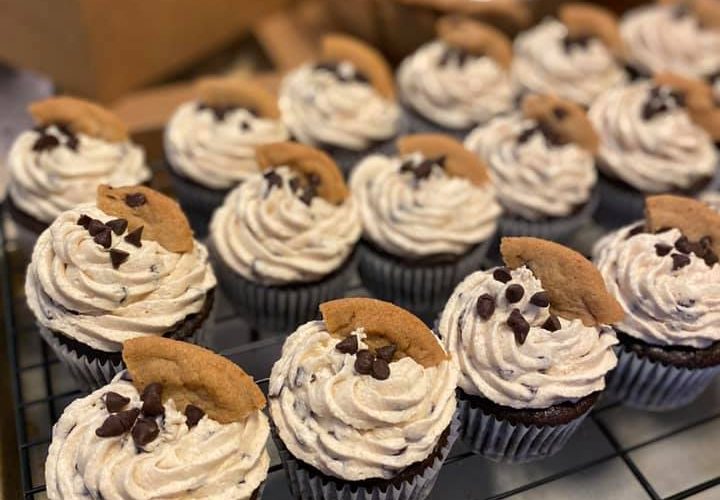 Chocolate Cookie Dough Chocolate Cupcake Recipe