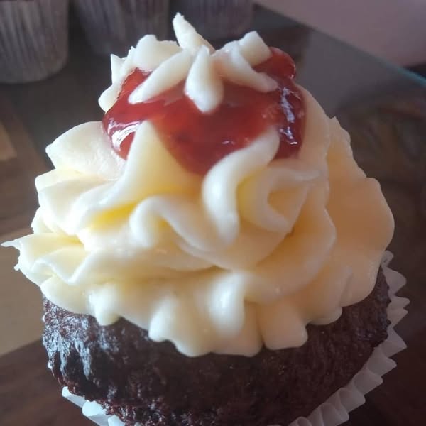 Chocolate Raspberry Cupcake