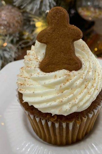 Eggnog Cupcakes with Bourbon Recipe