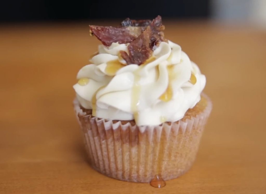 Maple Bourbon Cupcake with Bacon Recipes