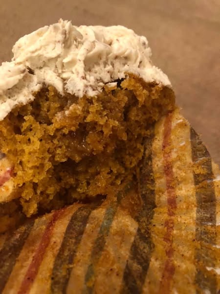 Salted Bourbon Caramel Cupcake