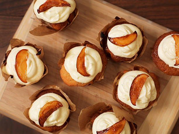 Boozy Peach Bourbon Cupcake Recipes: